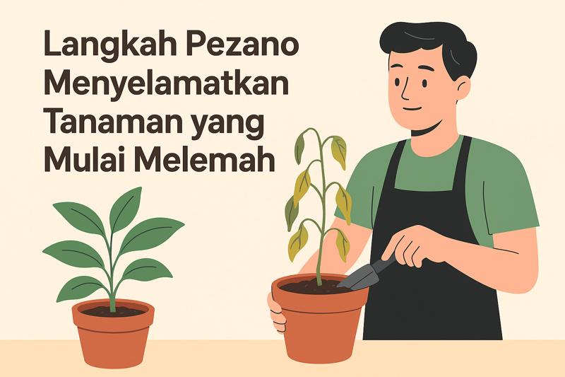 “Langkah Pezano Menyelamatkan Tanaman yang Mulai Melemah”